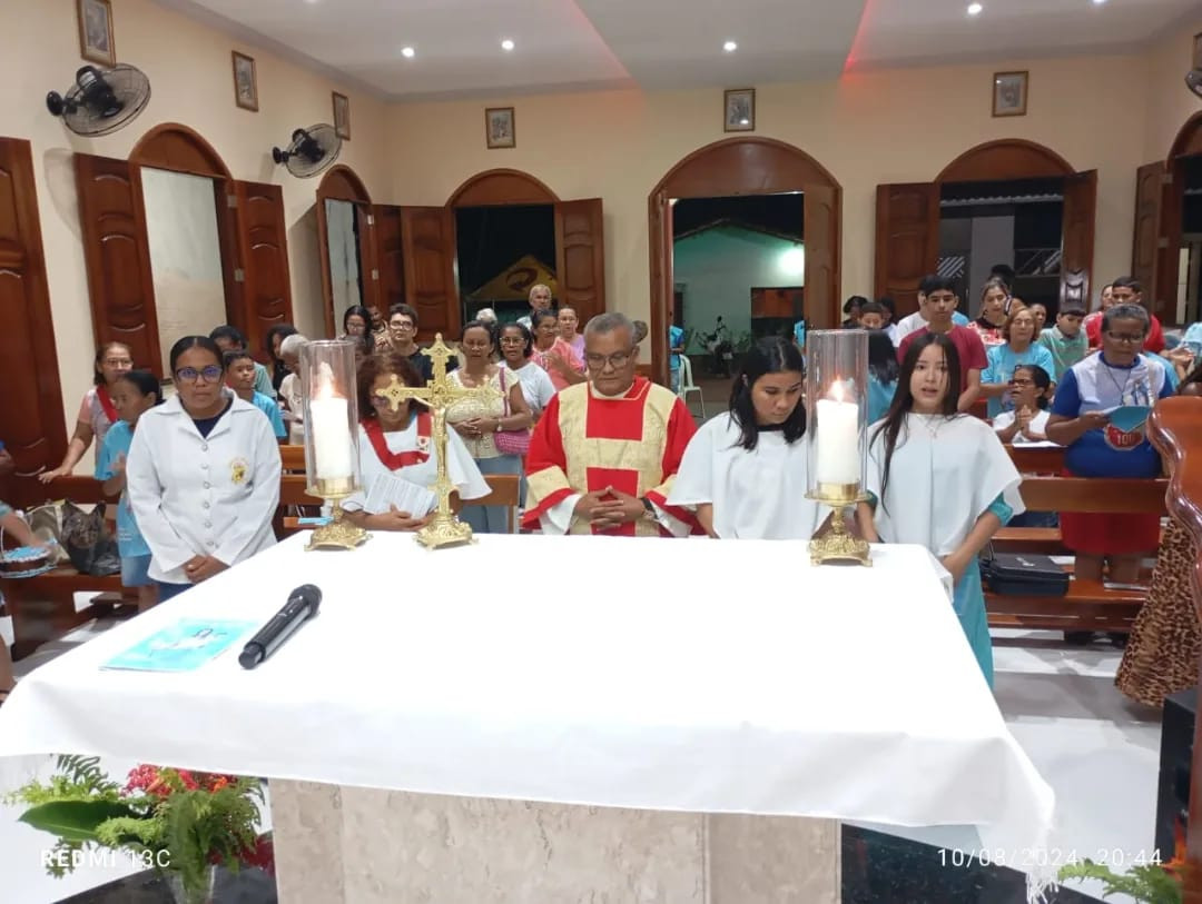 DIÁCONOS DA DIOCESE DE PINHEIRO (MA) CELEBRARAM O DIA DE SÃO LOURENÇO,  DIA DO DIÁCONO.