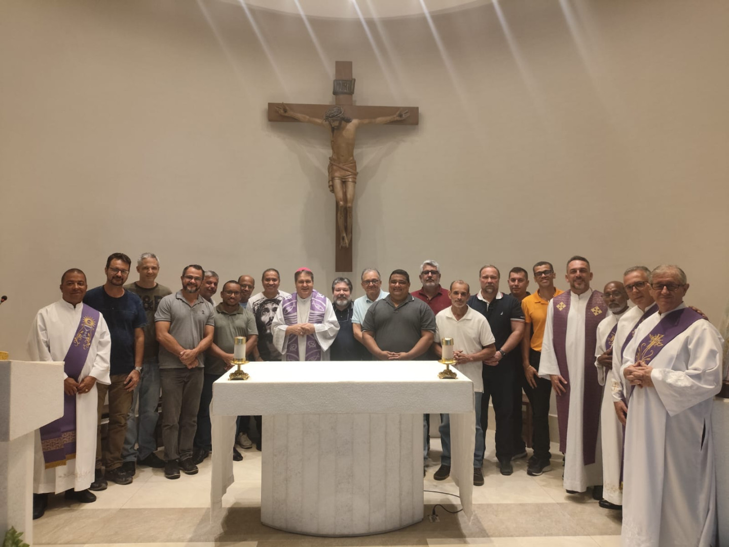 MISSA PRESIDIDA POR DOM ÂNGELO MARCA INÍCIO DO ANO LETIVO DA ESCOLA DIACONAL DA ARQUIDIOCESE DE VITÓRIA (ES)