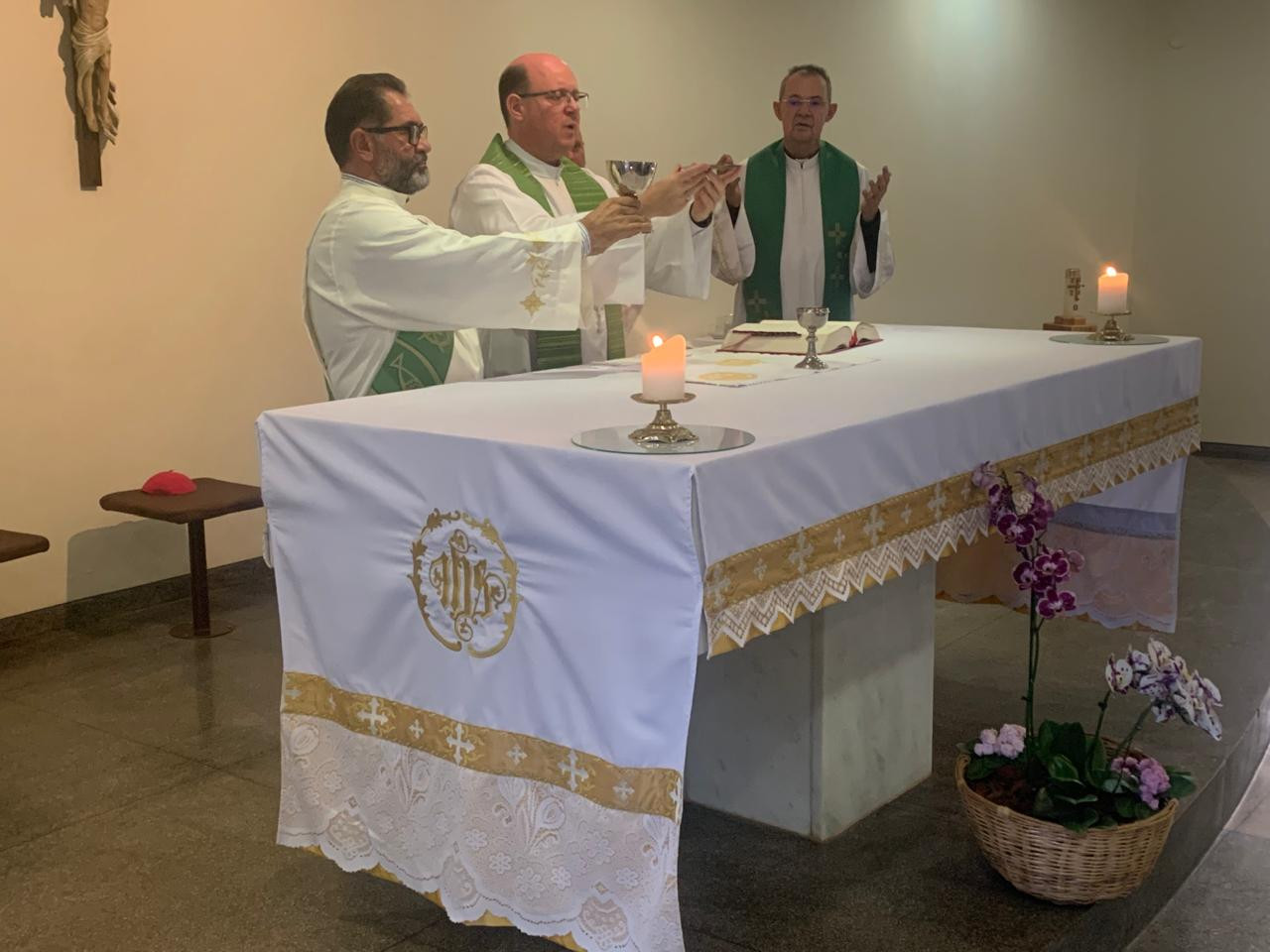 DOM VALTER MAGNO DE CARVALHO PRESIDIU MISSA NO PRIMEIRO DIA DA ASSEMBLEIA NACIONAL DA CND