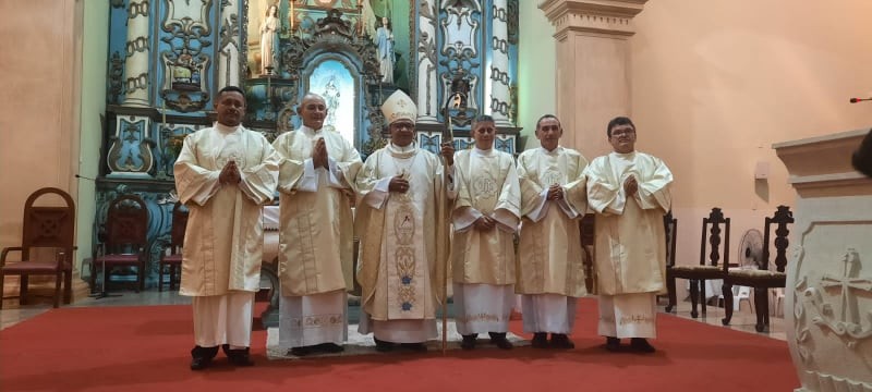 Diocese de Parnaíba (PI) ganha 5 novos Diáconos Permanentes
