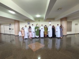 MINISTÉRIO DO ACOLITATO PARA CANDIDATOS AO DIACONADO DA DIOCESE DE LUZIÂNIA (GO)