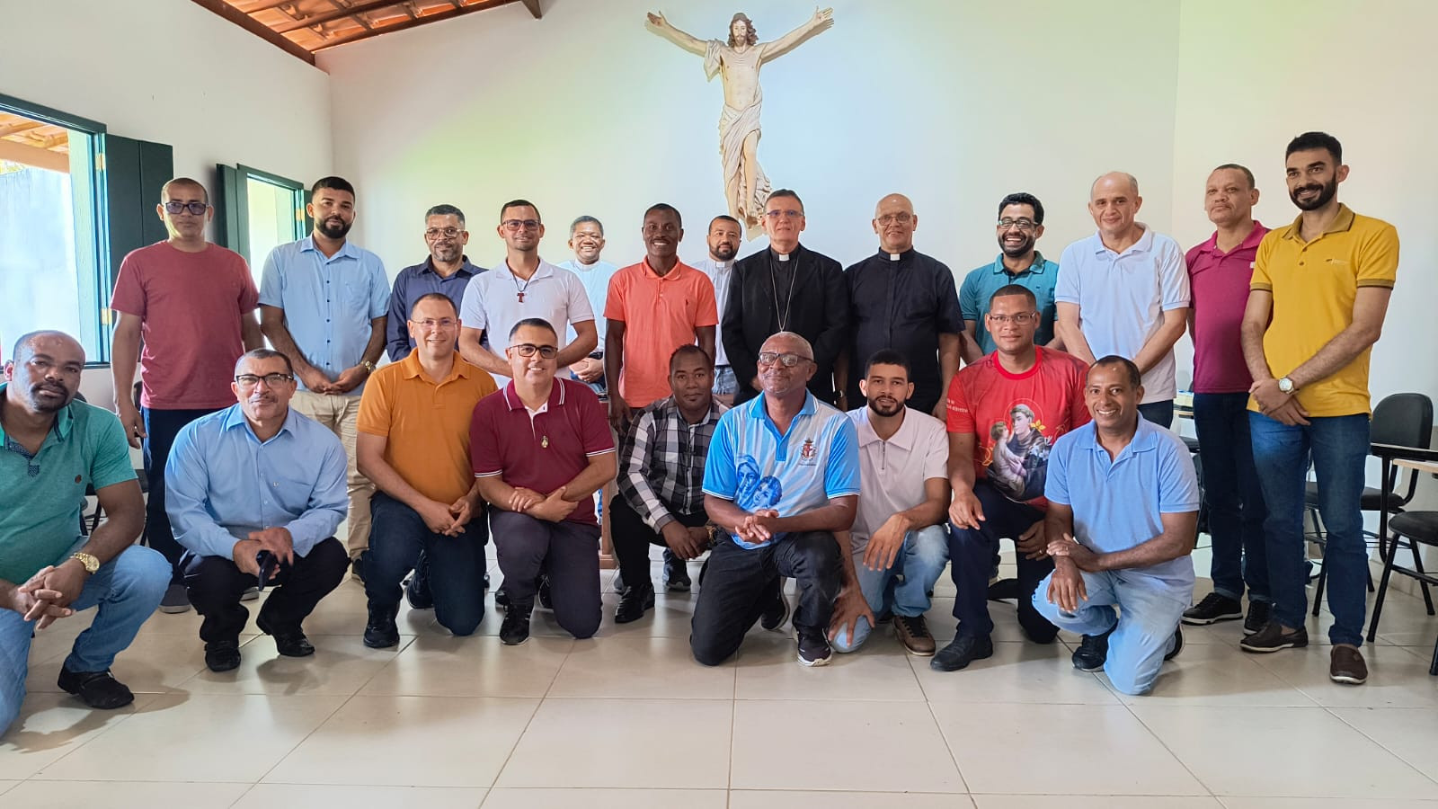 CANDIDATOS AO DIACONADO PERMANENTE DA DIOCESE DE CRUZ DAS ALMAS (BA) PARTICIPAM DE ENCONTRO