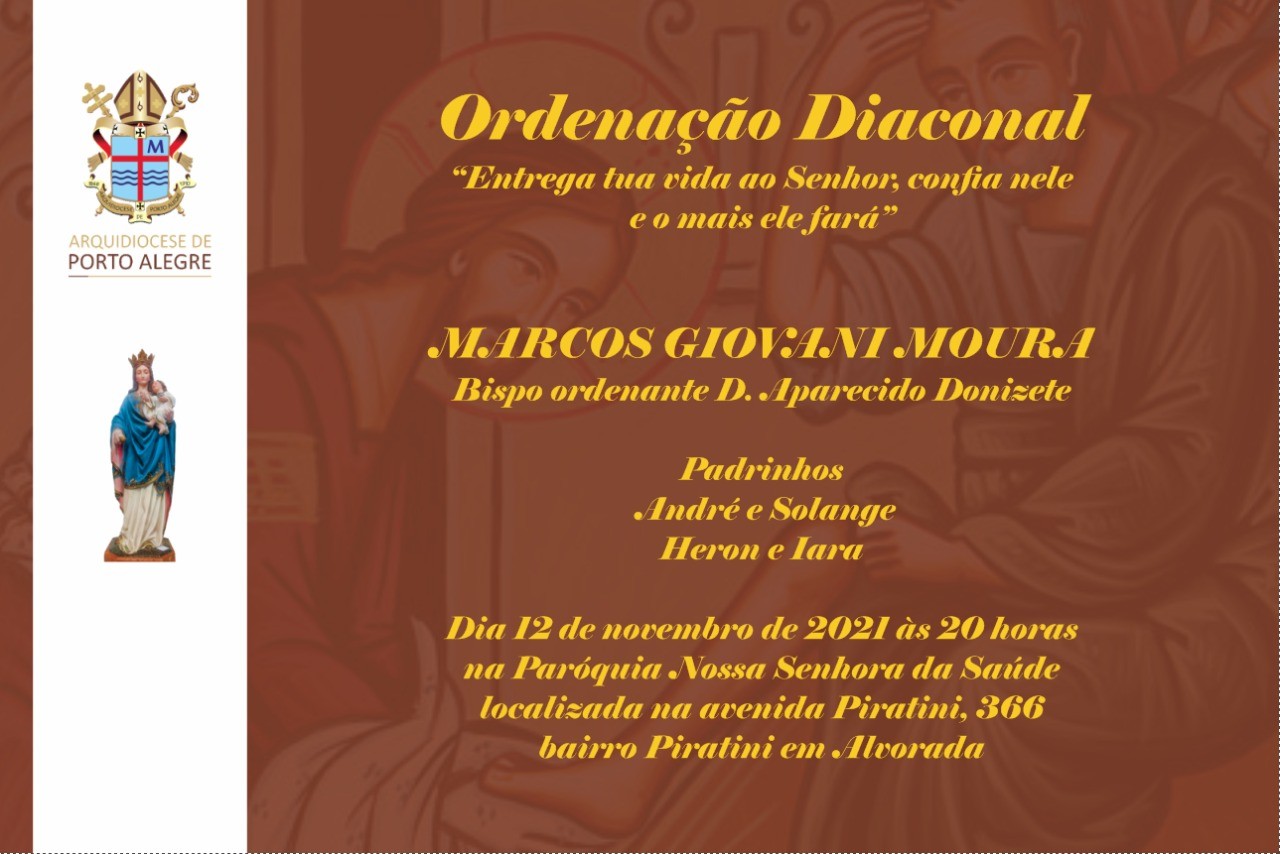 Ordenação na Arquidiocese de Porto Alegre (RS)