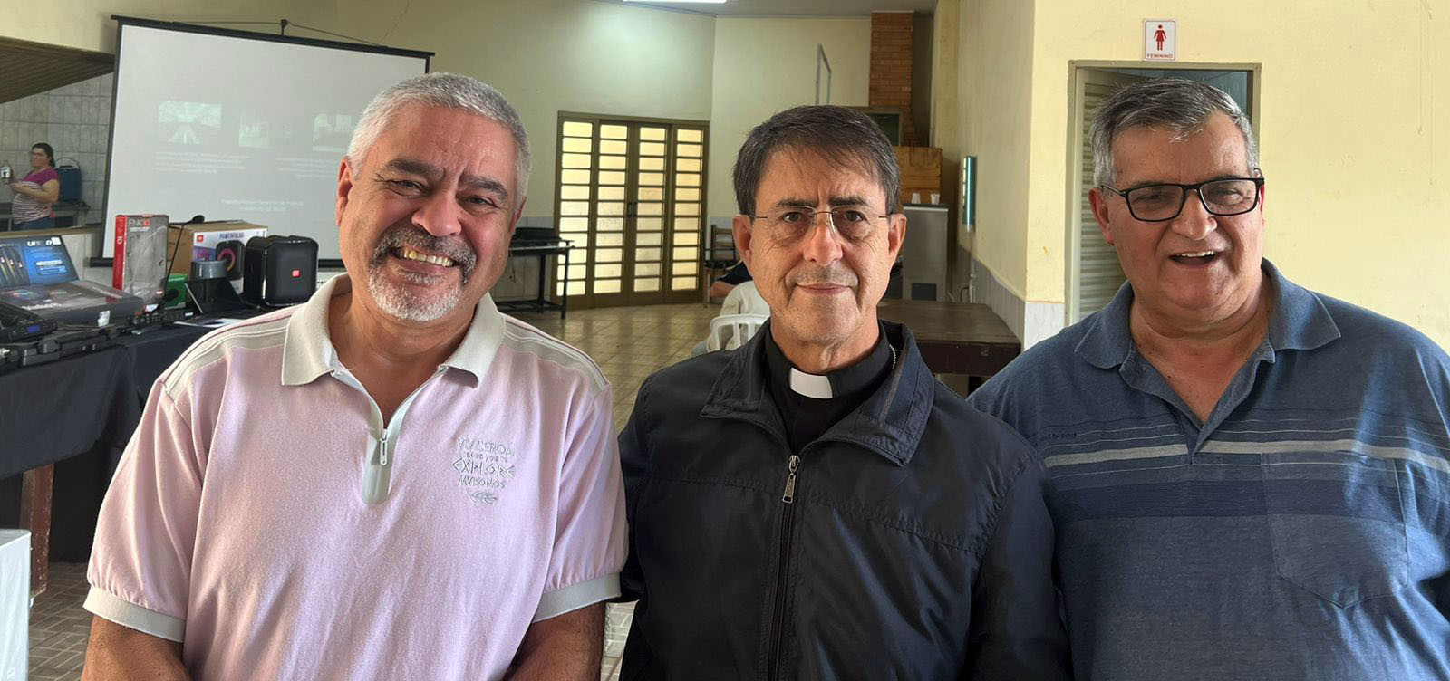 PRESIDENTE E VICE DA CRD SUL 1 VISITAM O BISPO DE CATANDUVA (SP) COM VISTAS À ESCOLA DIACONAL