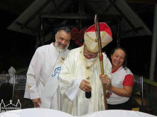 Dom Sergio celebra os cinco aos de ordenação diaconal de José Torres