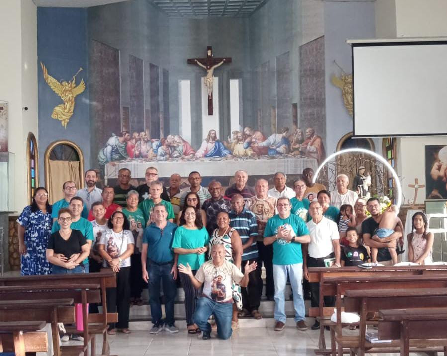 DIÁCONOS PERMANENTES DA ARQUIDIOCESE DE SÃO LUÍS DO MARANHÃO  TEM PALESTRA SOBRE ENVELHECIMENTO  SAUDÁVEL.