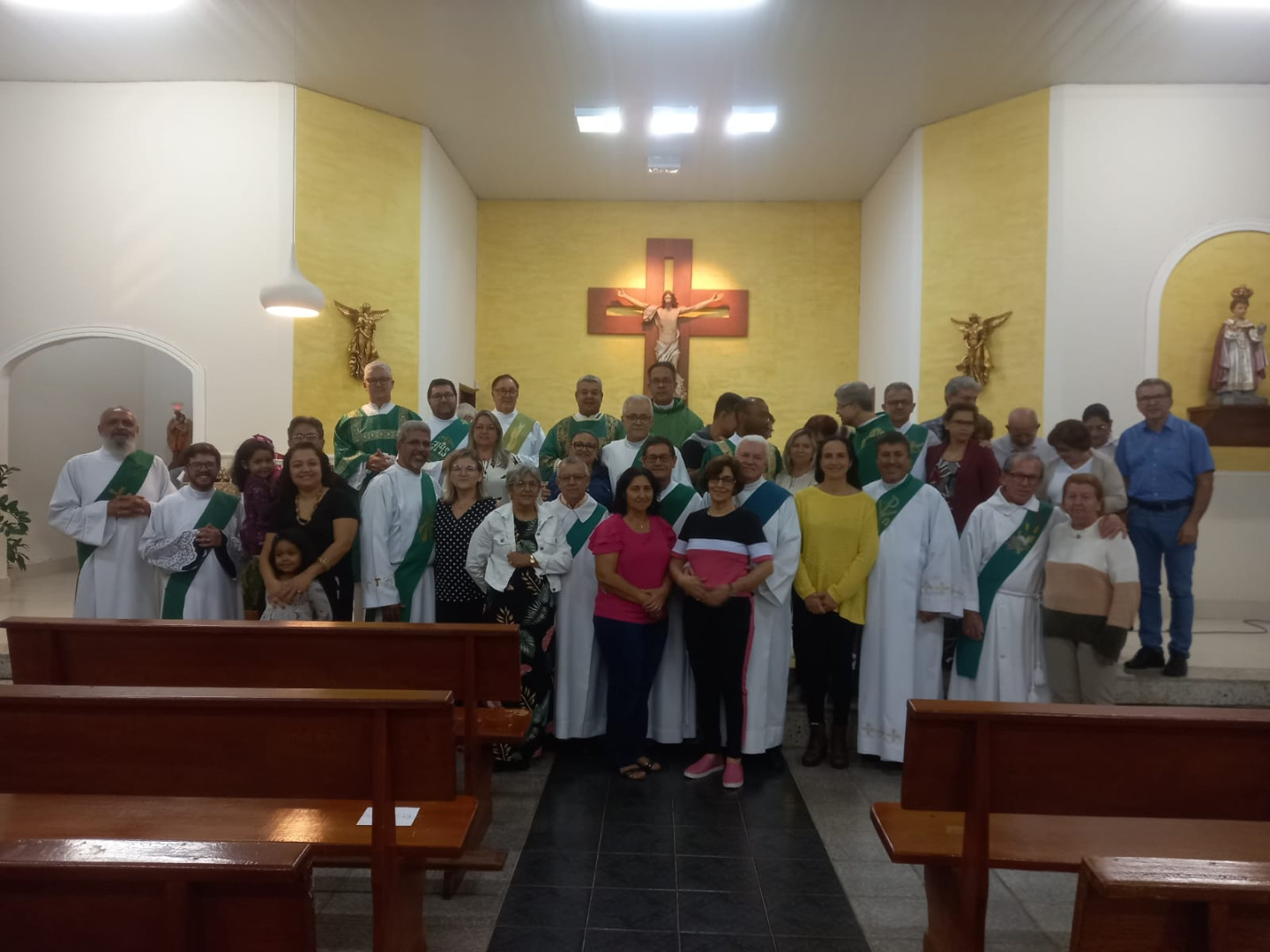 REUNIÃO DE CONFRATERNIZAÇÃO DE DIÁCONOS E ESPOSAS DA DIOCESE DE UBERLÂNDIA (MG)