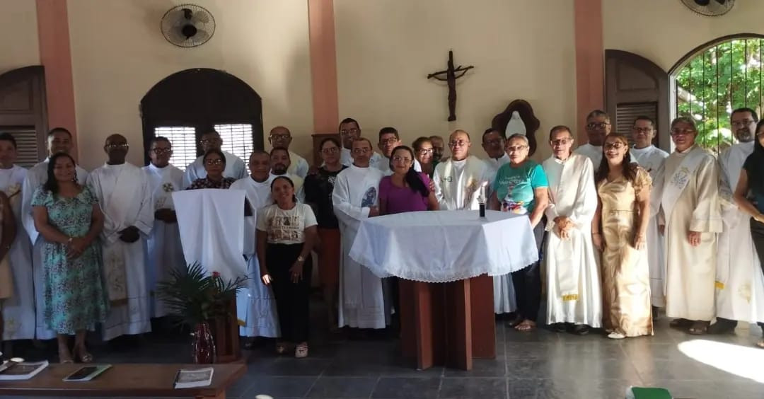 CDD DA DIOCESE DE COROATÁ (MA), PROMOVEU FORMAÇÃO SOBRE A IVC, PARA DIÁCONOS E ESPOSAS