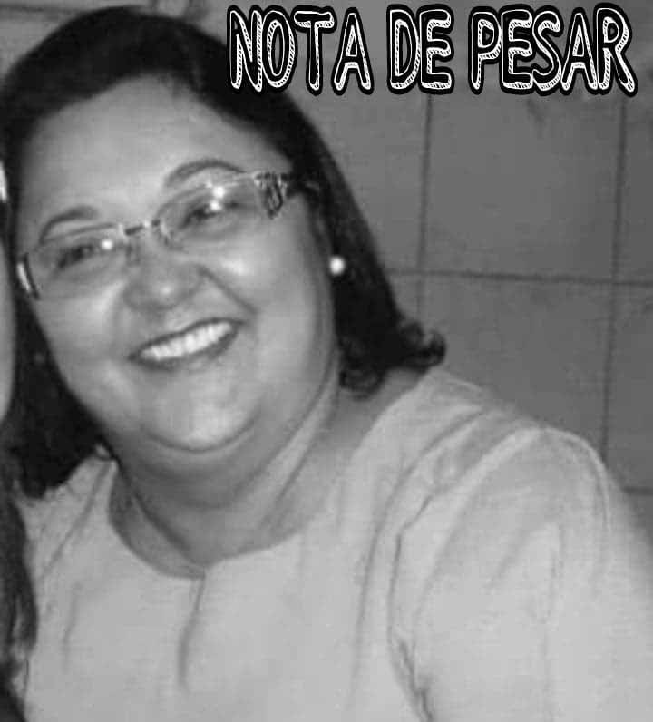 Nota de Falecimento - Sra. Elisabete de Carvalho Machado Fortes