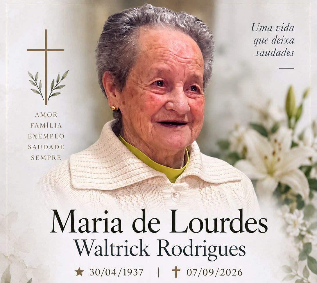NOTA DE FALECIMENTO: SENHORA MARIA DE LOURDES WALTRICK RODRIGUES