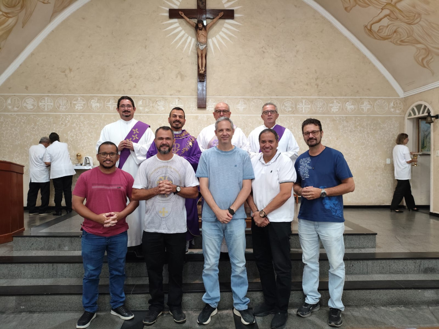 PROPEDEUTAS DA ESCOLA DIACONAL SÃO LOURENÇO, DA ARQUIDIOCESE DE VITÓRIA (ES) REALIZAM ESTÁGIO PASTORAL