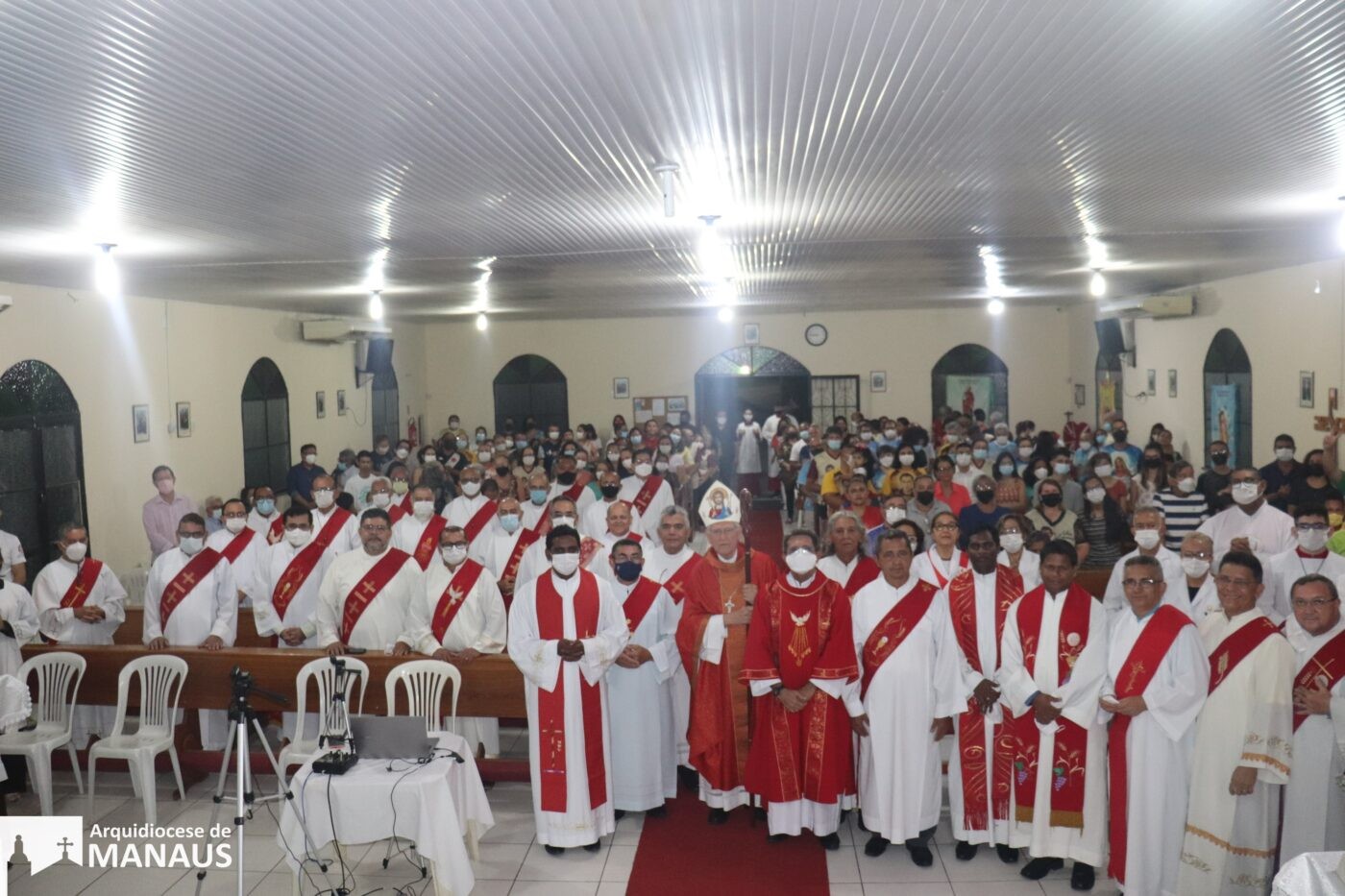ÁREA MISSIONÁRIA DE MANAUS (AM) FESTEJOU SÃO LOURENÇO, PADROEIRO DOS DIÁCONOS