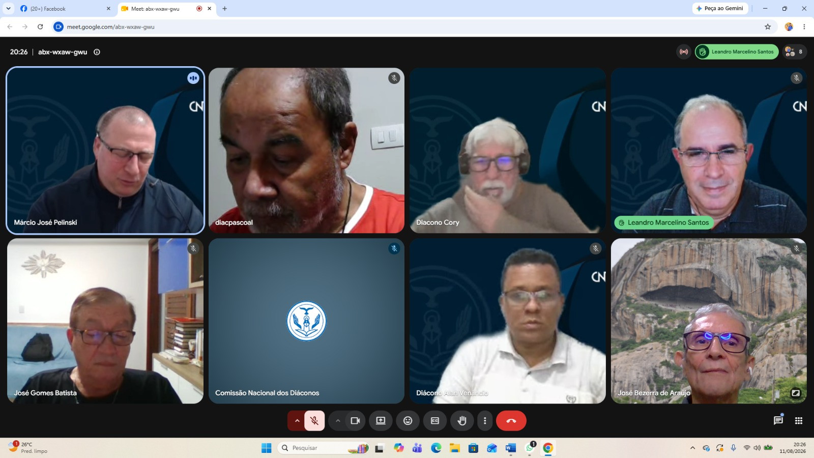 MOMENTO CND DE AGOSTO 2026 ENTREVISTOU OS ASSESSORES DA ENAP SOBRE O CONGRESSO TEOLÓGICO DIACONAL
