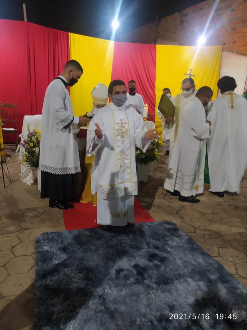 Raimundo Martins Araújo foi ordenado Diácono Permanente na Diocese de Bacabal (MA)