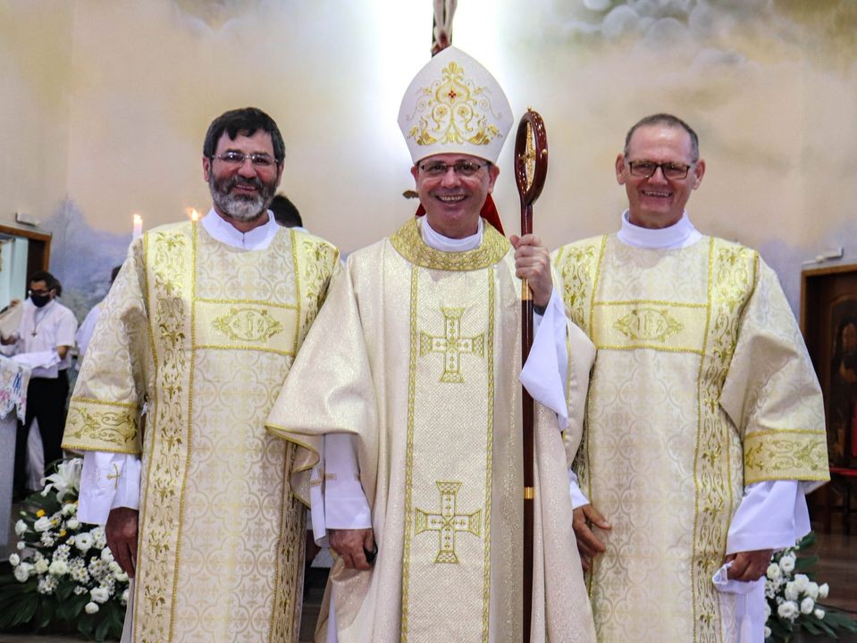 Ordenação Diaconal de Alicio Carmona e Arno Rohde na Diocese de Foz do Iguaçu (PR)