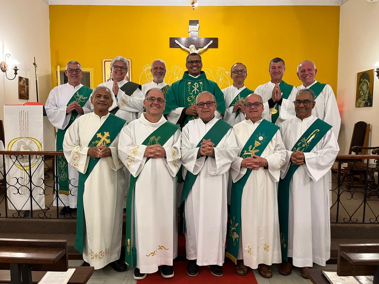 DIÁCONOS DA DIOCESE DE ITAGUAÍ (RJ) REALIZARAM RETIRO ANUAL CANÔNICO