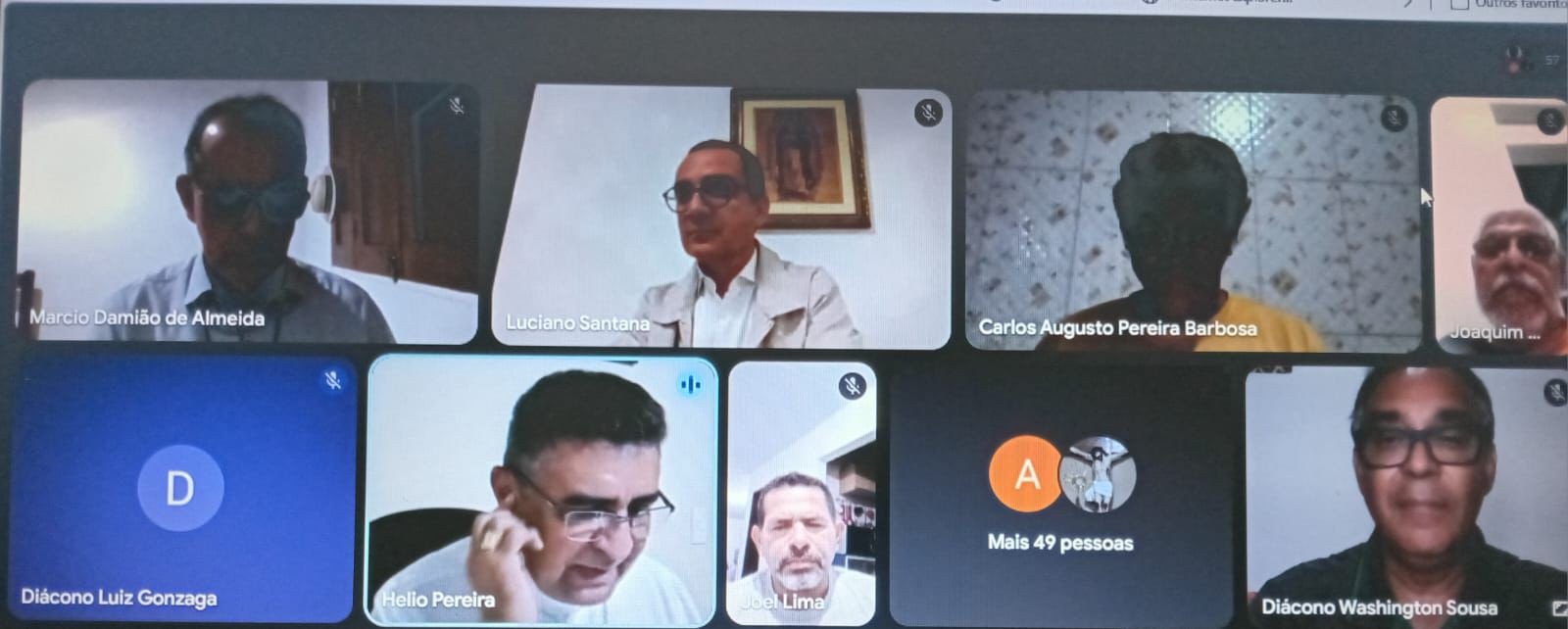 CRD NORDESTE 3 REALIZOU REUNIÃO DE FORMAÇÃO ON-LINE