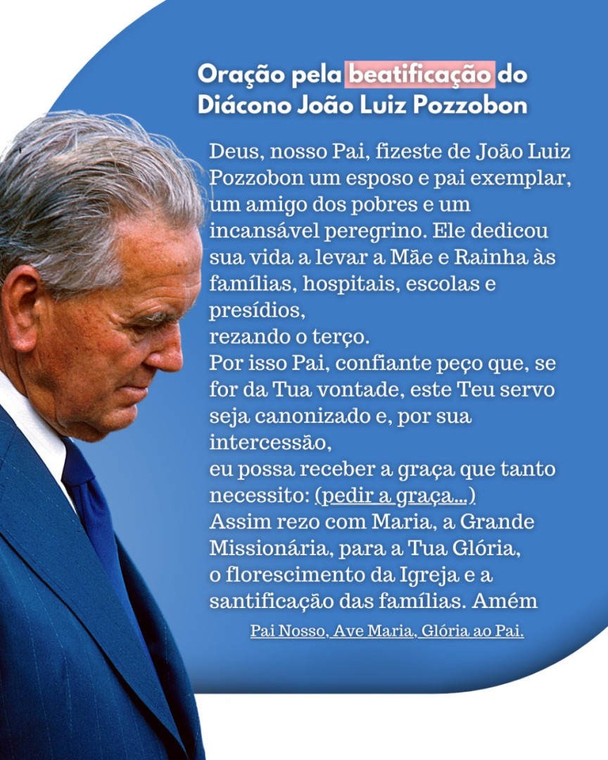 Processo de Beatificação do Diácono João Luiz Pozzobon