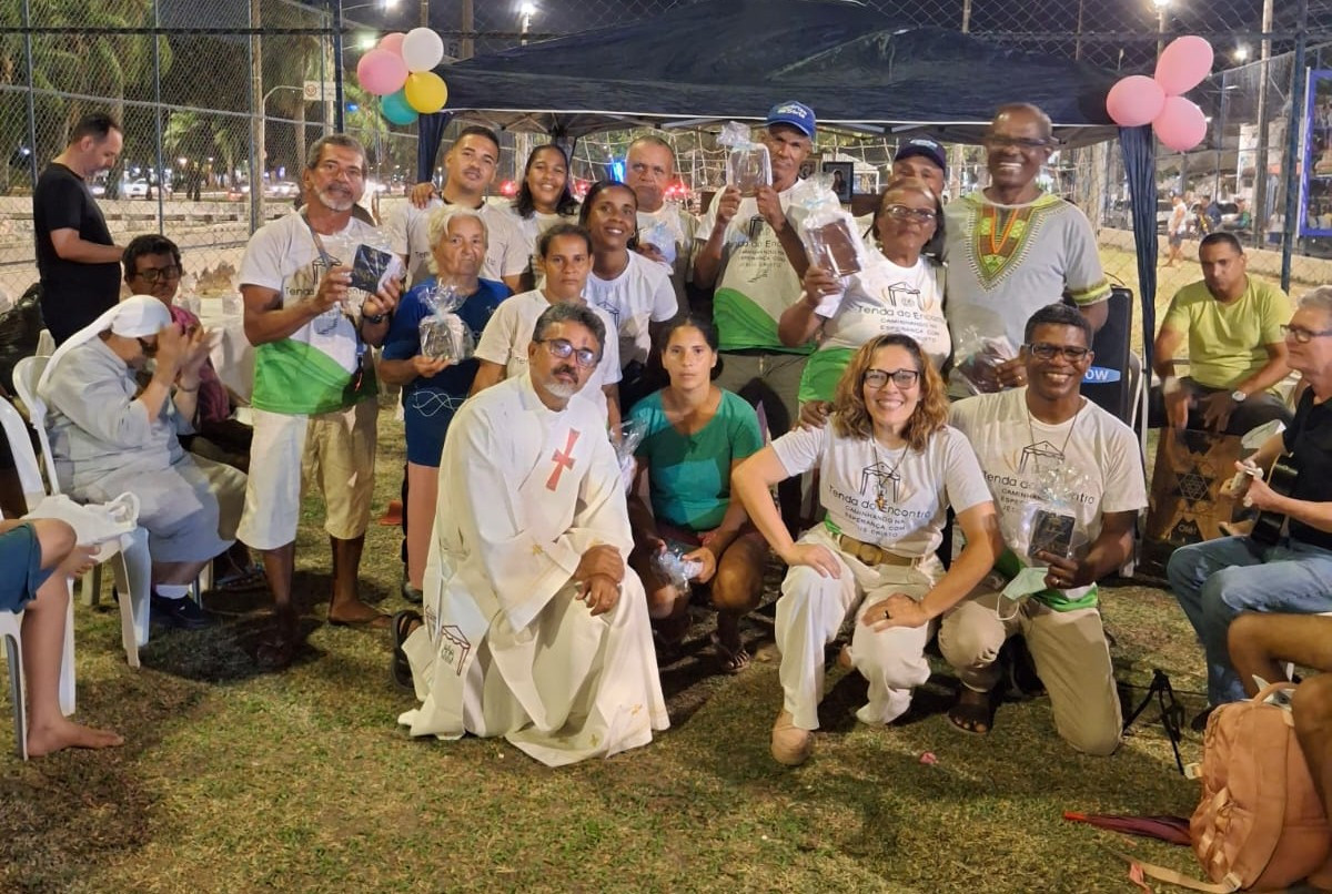 TENDA DO ENCONTRO DE NAZARÉ COMEMOROU TRÊS ANOS