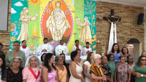 CELEBRAÇÃO COM HOMENAGEM ÀS MÃES NA ARQUIDIOCESE DE SANTARÉM (PA)