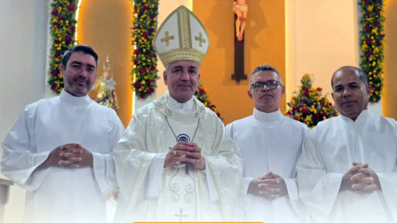CONVITE DE ORDENAÇÕES DIACONAIS DA DIOCESE DE RUY BARBOSA (BA)
