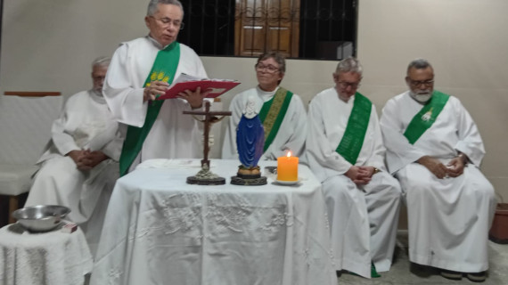 DIÁCONOS DA PARAIBA CELEBRAM A PALAVRA COM DIÁCONOS ENFERMOS
