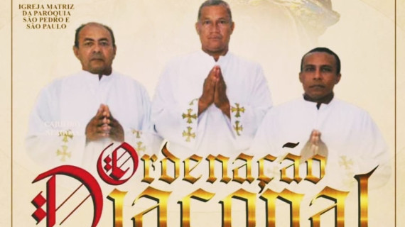 CONVITE DE ORDENAÇÕES DIACONAIS DA DIOCESE DE ABAETETUBA (PA)