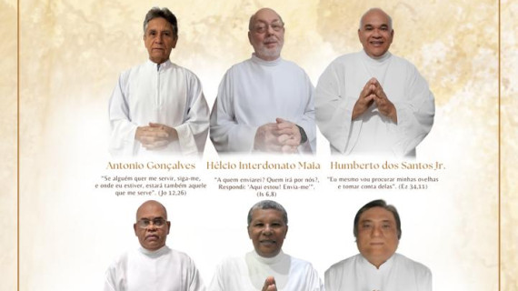 CONVITE PARA ORDENAÇÕES DIACONAIS PERMANENTES DA DIOCESE DE SANTOS (SP)
