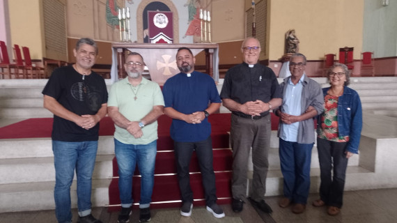 PRESIDÊNCIA DA CRD LESTE 1 REALIZOU REUNIÃO NA DIOCESE DE BARRA DO PIRAÍ (RJ)