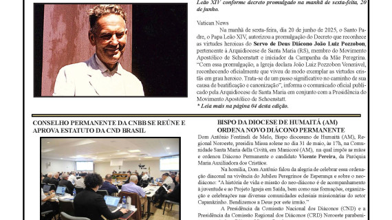 DIÁCONOS Nº 232 - JUNHO DE 2025