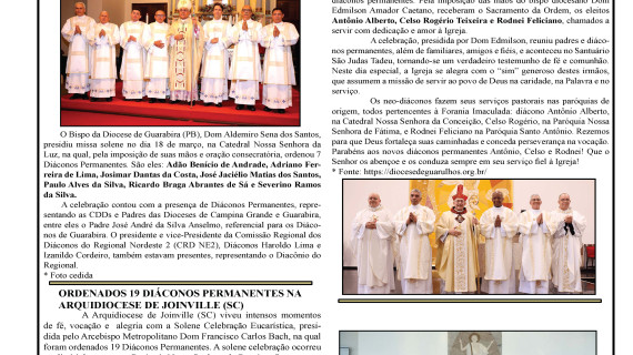 DIÁCONOS Nº 242 - MARÇO DE 2026