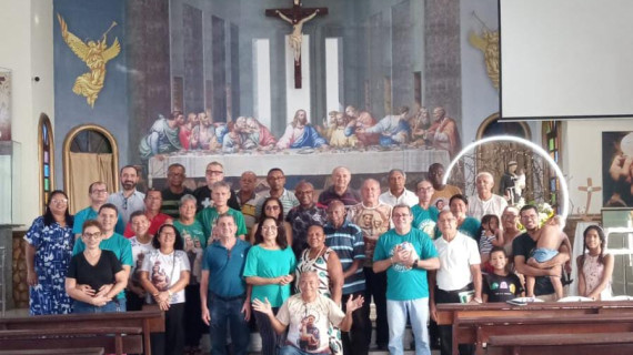 DIÁCONOS PERMANENTES DA ARQUIDIOCESE DE SÃO LUÍS DO MARANHÃO  TEM PALESTRA SOBRE ENVELHECIMENTO  SAUDÁVEL.