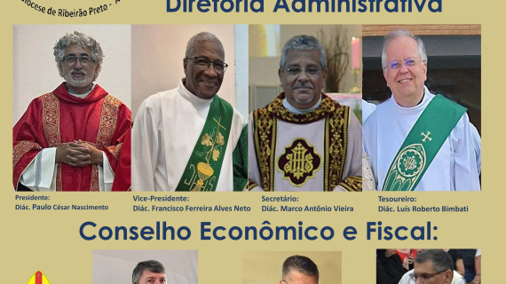 DIÁCONOS DA ARQUIDIOCESE DE RIBEIRÃO PRETO (SP) ELEGEM NOVA DIRETORIA