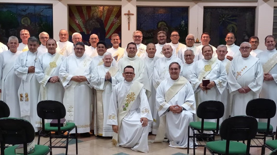 DIÁCONOS DA DIOCESE DE LIMEIRA (SP) REALIZARAM ENCONTRO DE ATUALIZAÇÃO FORMATIVA