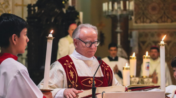 COORDENADOR DA ENAJ, DIÁCONO MIGUEL RIGONI CELEBRA JUBILEU DE PRATA DIACONAL