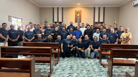 CANDIDATOS AO DIACONADO PERMANENTE DA DIOCESE DE ITAPIPOCA (CE) REALIZARAM ENCONTRO