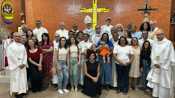 DIÁCONOS PERMANENTES DA DIOCESE DE BARREIRAS (BA) CELEBRARAM JUBILEU