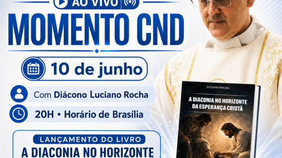 MOMENTO CND DE JUNHO 2026 TERÁ LANÇAMENTO DE LIVRO