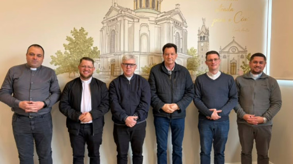 DIÁCONOS PERMANENTES DA DIOCESE DE CAXIAS DO SUL (RS) ELEGEM COORDENAÇÃO DURANTE ENCONTRO NO SANTUÁRIO DE CARAVAGGIO