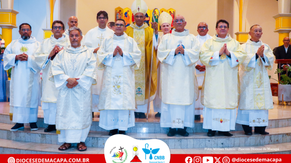 DIOCESE DE MACAPÁ (AP) ORDENA DIÁCONOS PERMANENTES