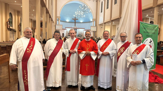 REALIZADO RETIRO ANUAL CANÔNICO DOS DIÁCONOS DA DIOCESE DE LAJES (SC)