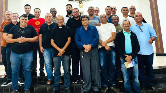 REALIZADO ENCONTRO DE FORMAÇÃO PARA OS DIÁCONOS DA ARQUIDIOCESE DE PALMAS (TO)